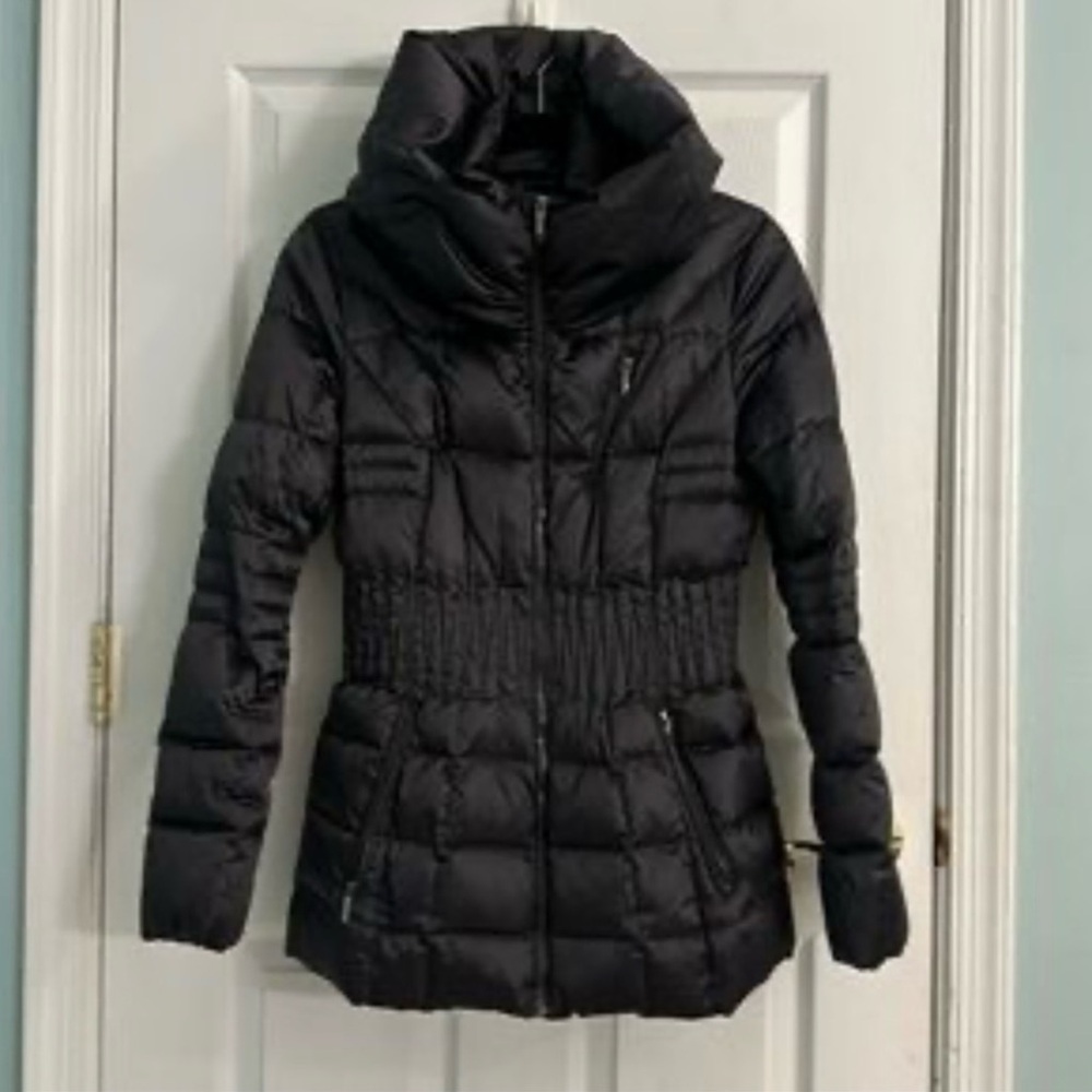 Laundry By Shelli Segal Black Puffer Jacket